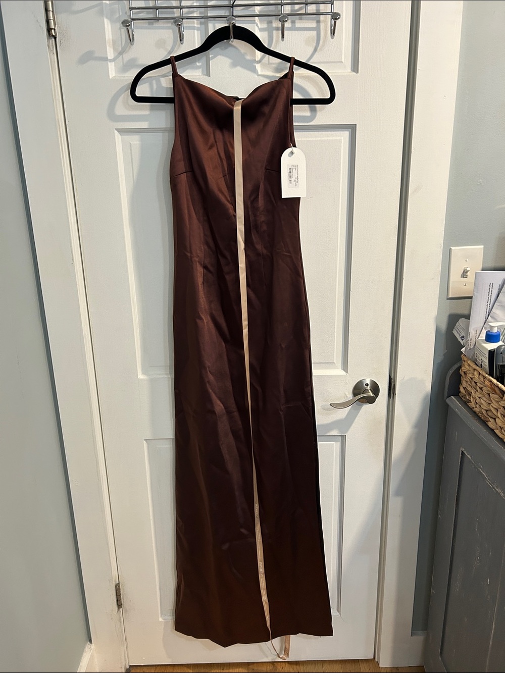 Meshki Brown Maxi Dress
